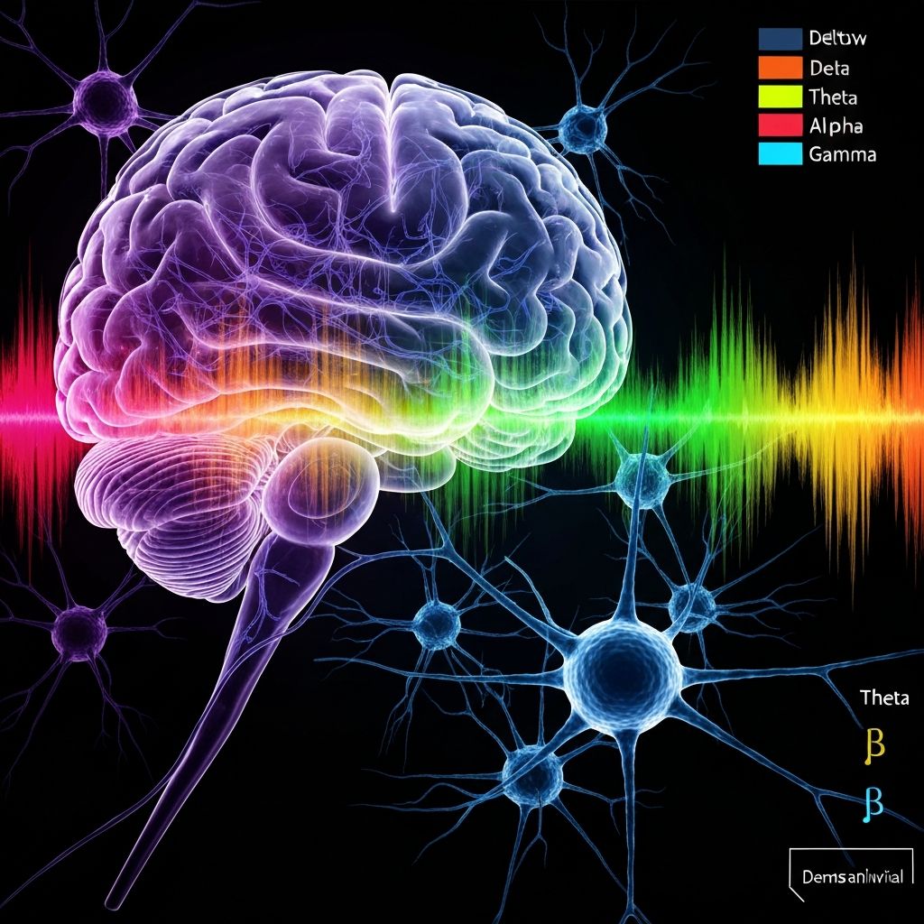Brain synapses and brainwave frequencies
